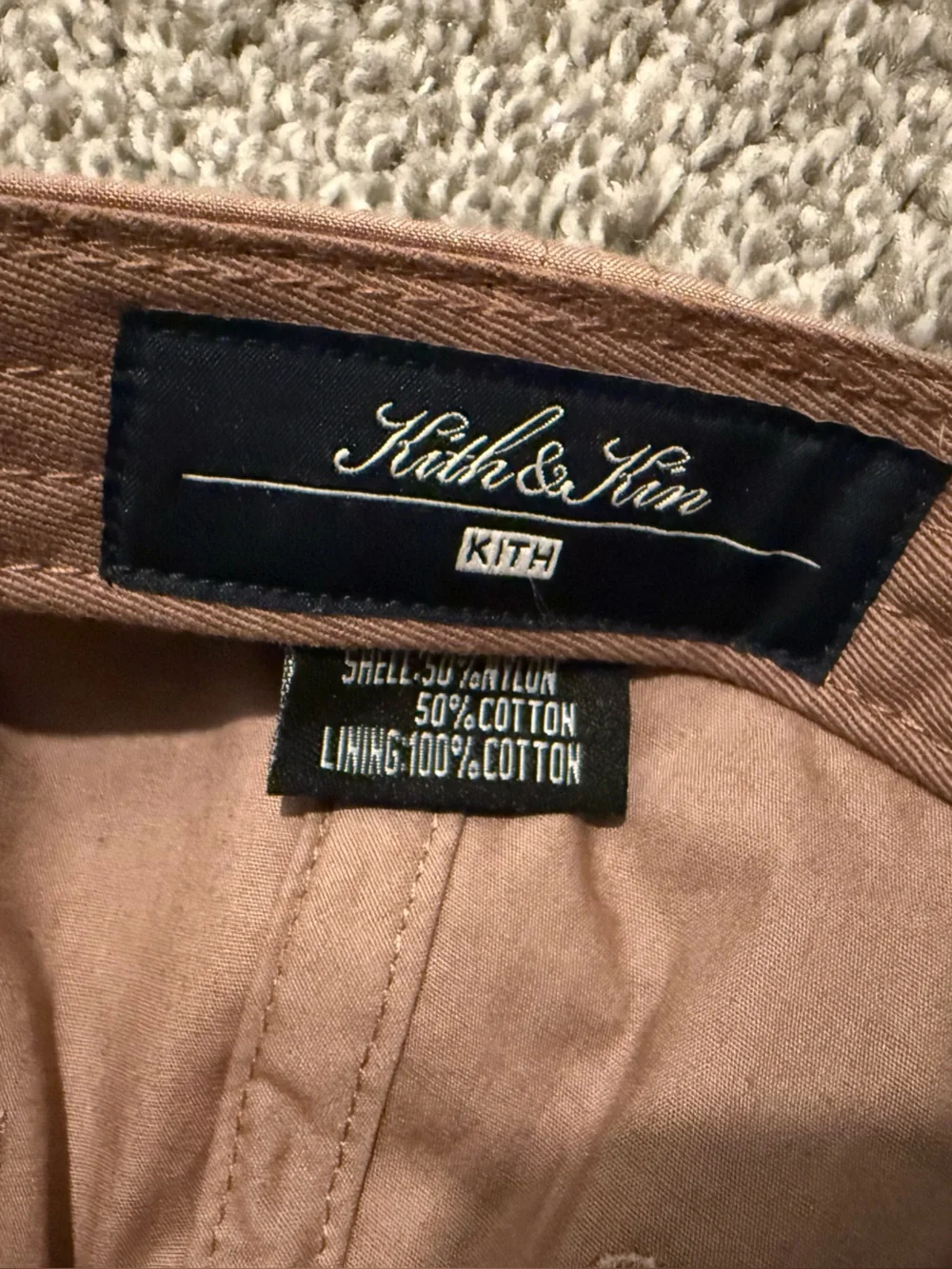 Kith Men's Mauve Mountain Patch Baseball Cap
